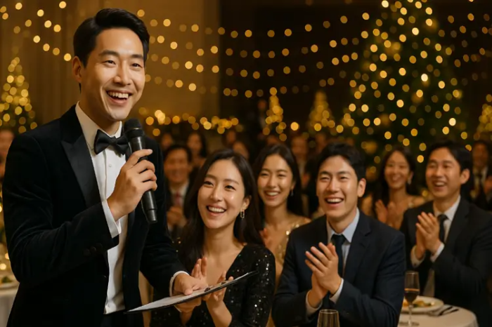 사회자 송년의 밤