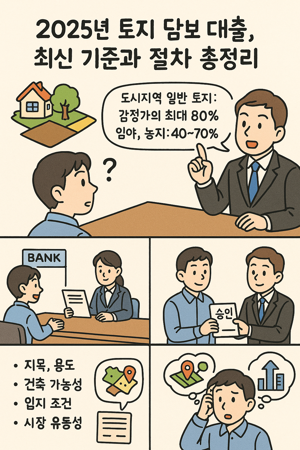 2025년 토지 담보 대출 한도, 최신 기준과 절차 총정리