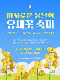 제주 유채꽃 봄날축제