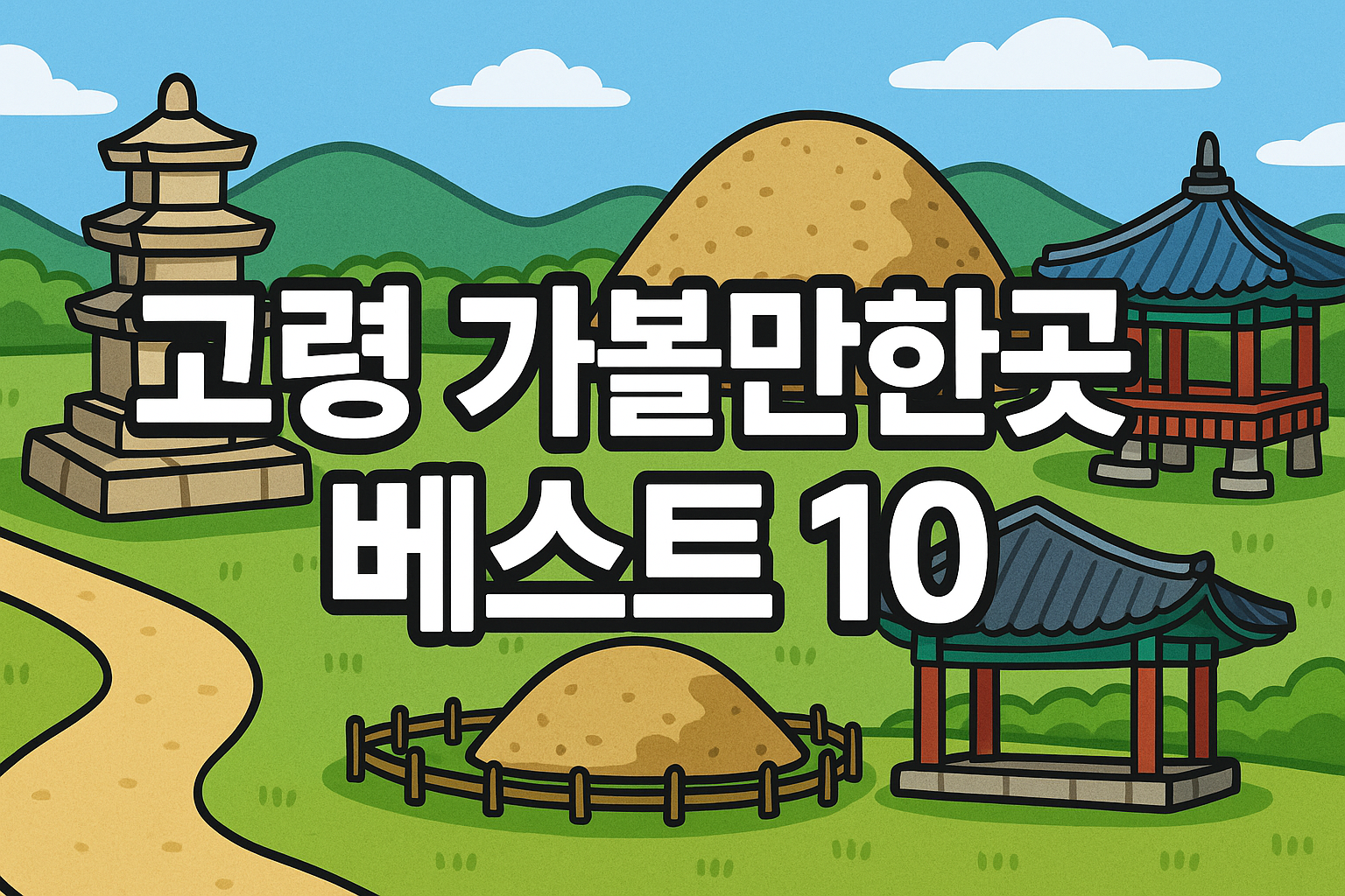 고령 가볼만한곳 베스트10