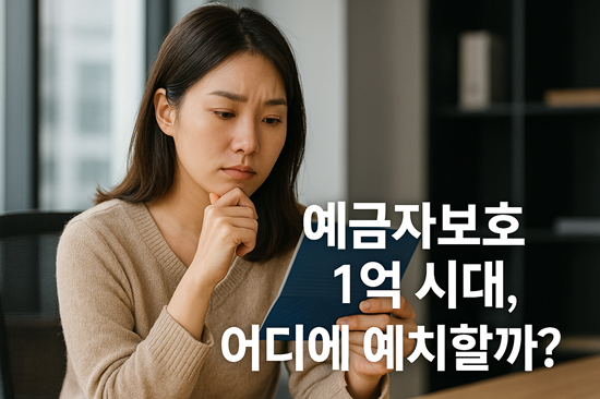 예금자보호 1억