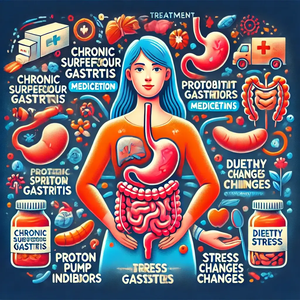 만성 표재성 위염의 치료 방법