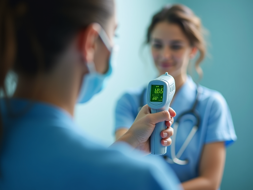 인플루엔자 발열체크