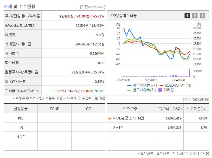 아이티엠반도체_기업개요