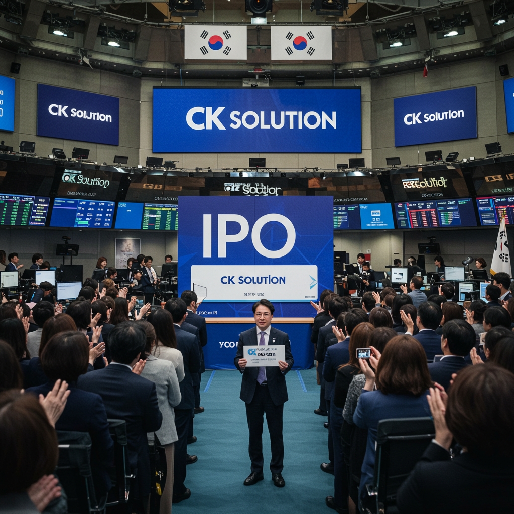 씨케이솔루션 공모주 관련 사진