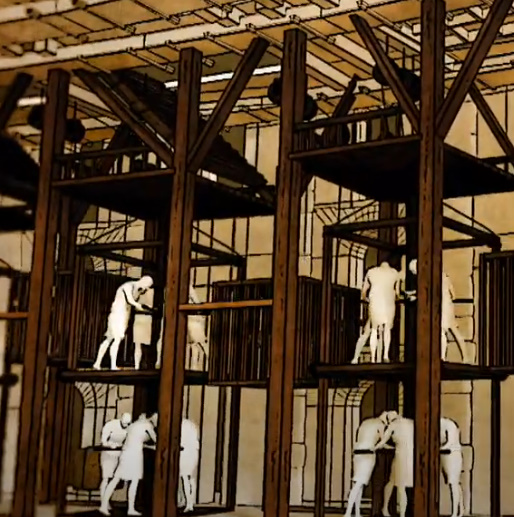 알트태그-콜로세움 안의 승강장치