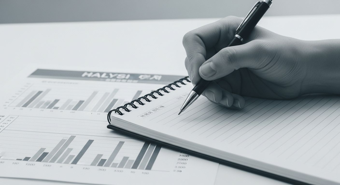 투자 판단 상황 실사 이미지