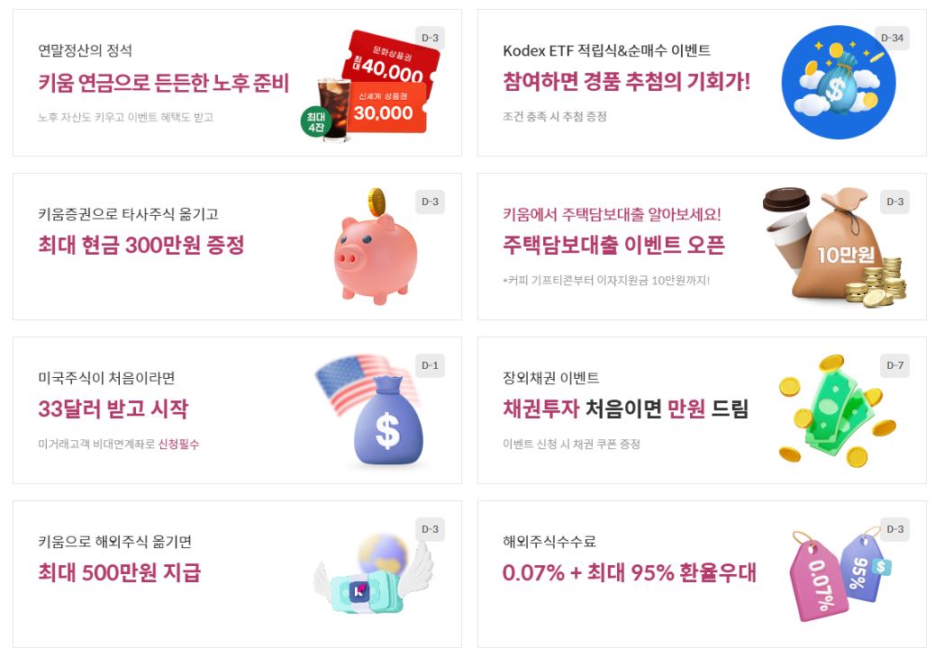 키움증권 계좌개설 방법