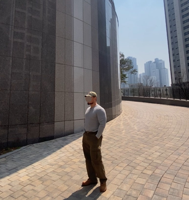 데일리룩(2025. 4. 3.)폴로랄프로렌 더블알엘 RRL 가먼트 다잉 트윌 볼캡 카키, 빈티지 와플 헨리넥, 프리즘웍스 카고 팬츠, 레드윙 아이언레인저 호손뮬스키너 스웨이드 워커