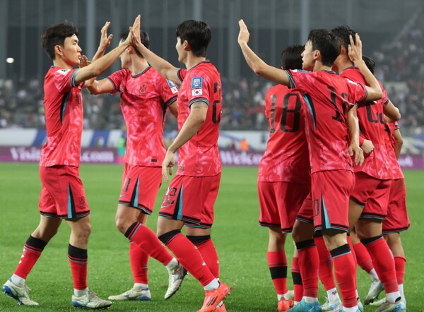2026북중미월드컵 최종예선 한국대이라크전 2골승