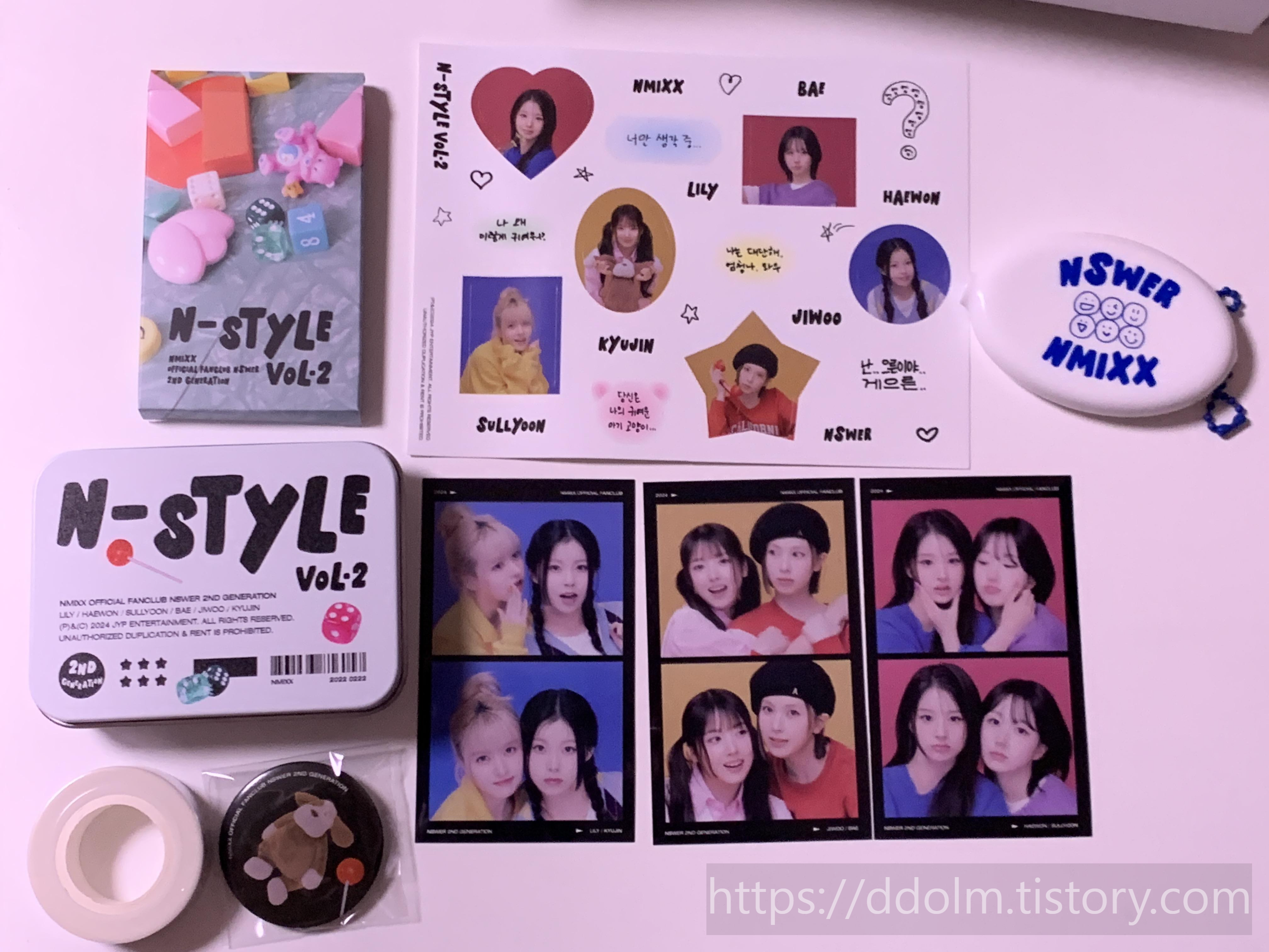 엔믹스 NMIXX 엔써 2기 키트