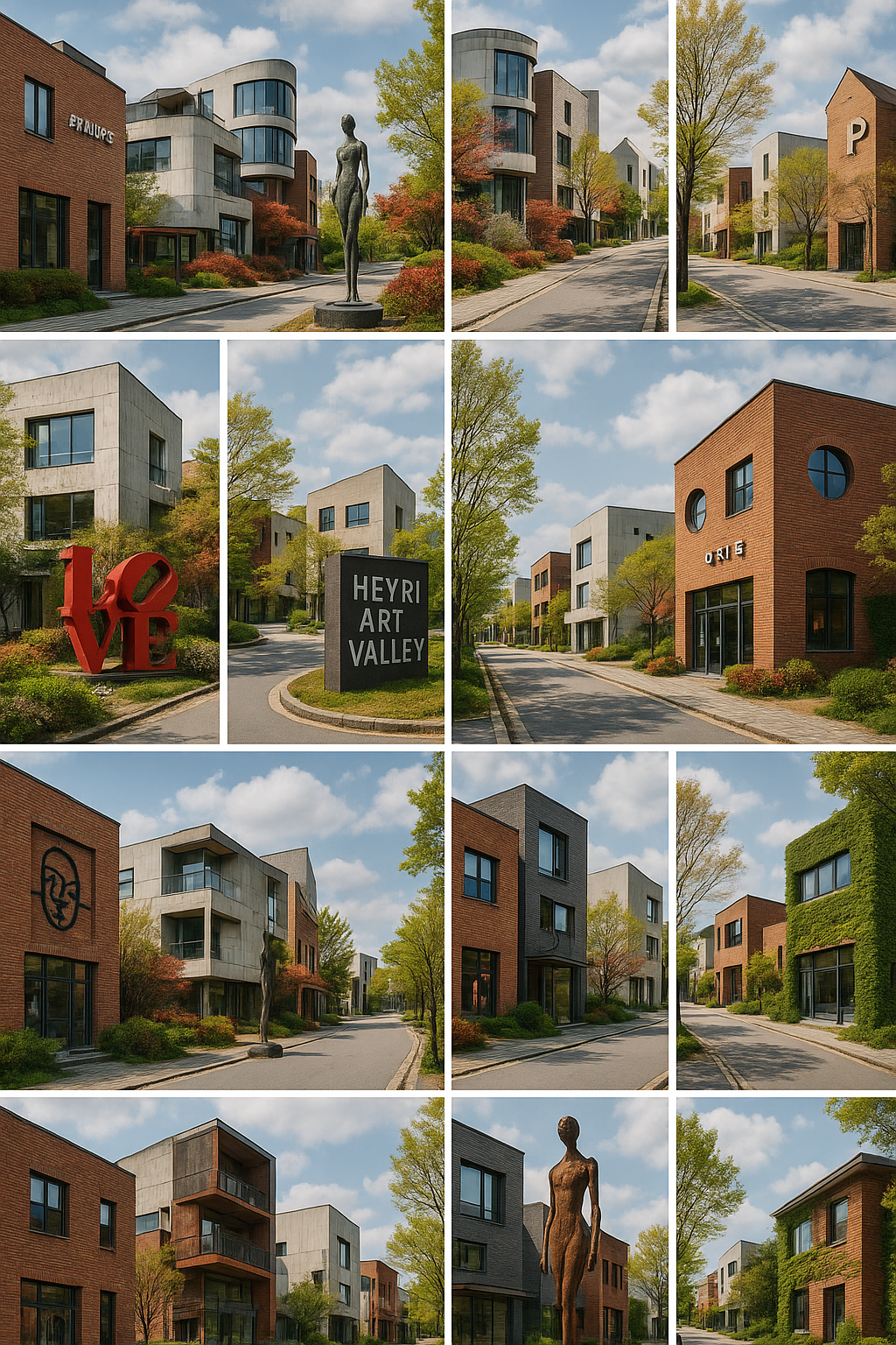 장기체류 외국인을 위한 한국 힐링스팟 장소 중 헤아리 예술마을 사진