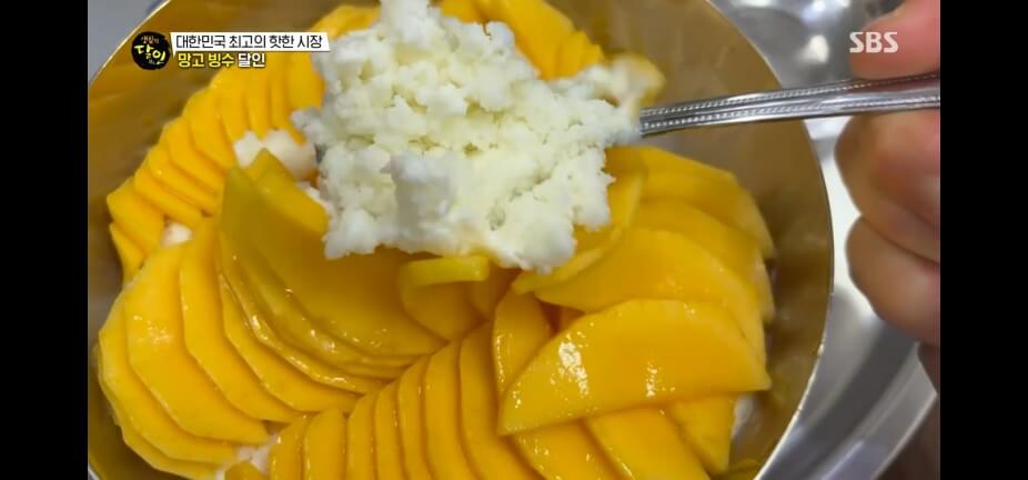 생활의 달인 989회 망고빙수달인 서문시장 빙수 전문점 서문빙수