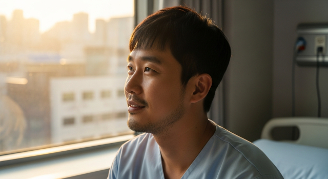 간암 초기 증세에서 완치한 남성