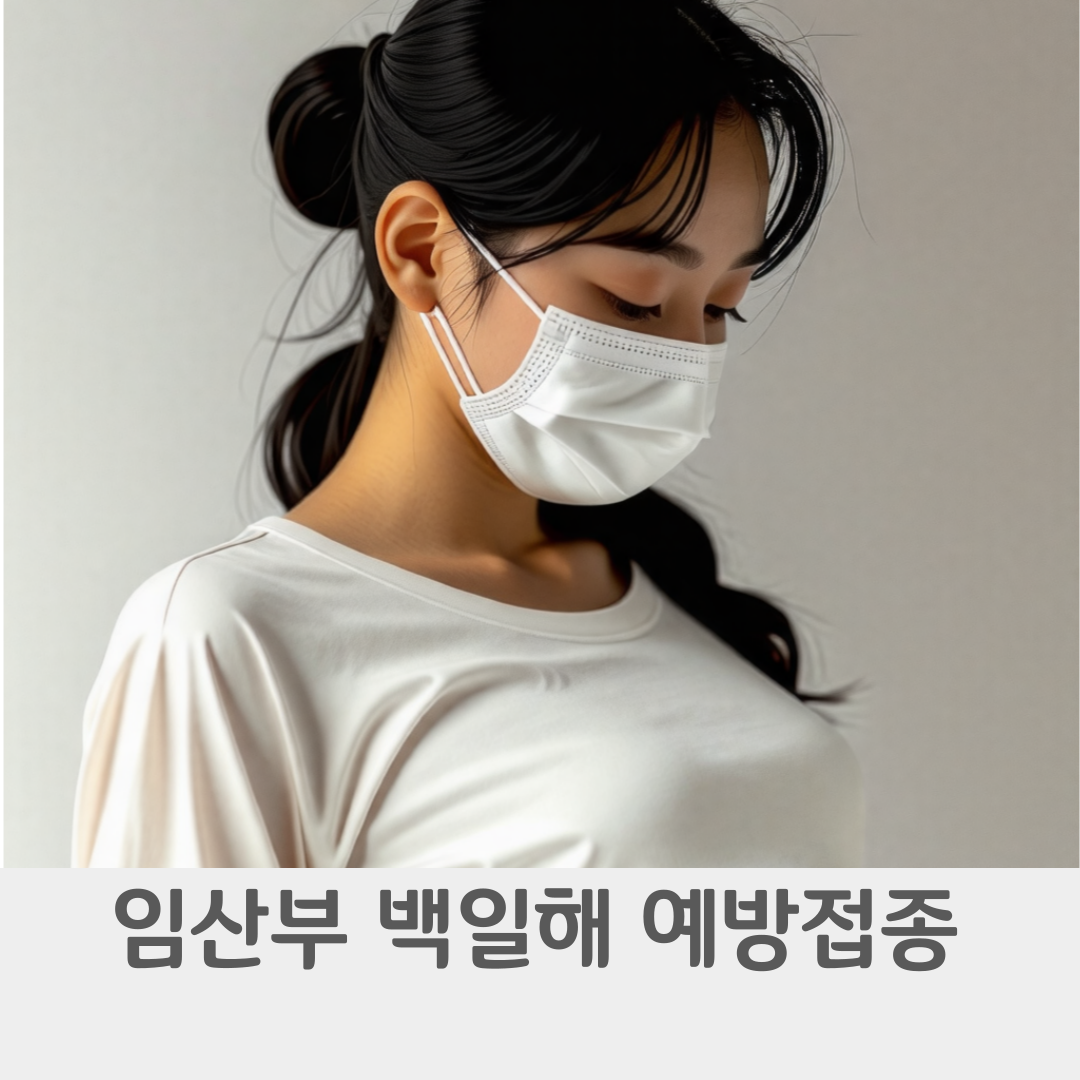 임산부 백일해 예방접종 시기 증상 부작용