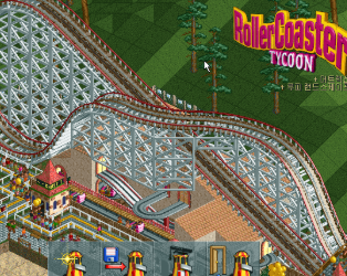 롤러코스터 타이쿤 다운로드 홈페이지