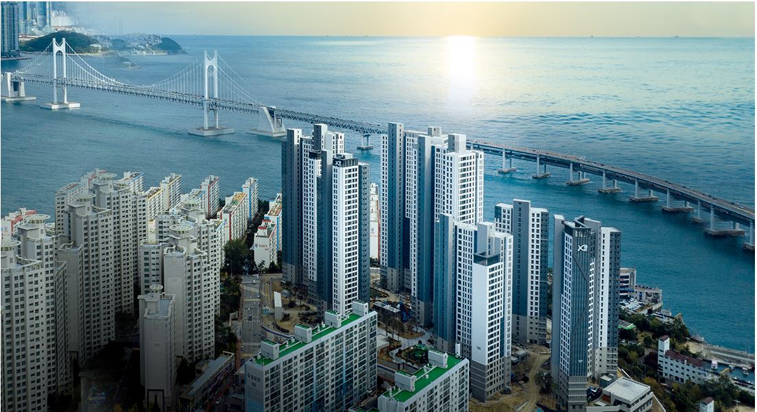 남천동 남천자이 오션뷰