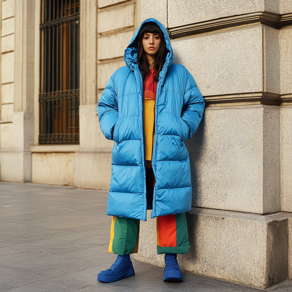 일상에서의 롱패딩 활용법