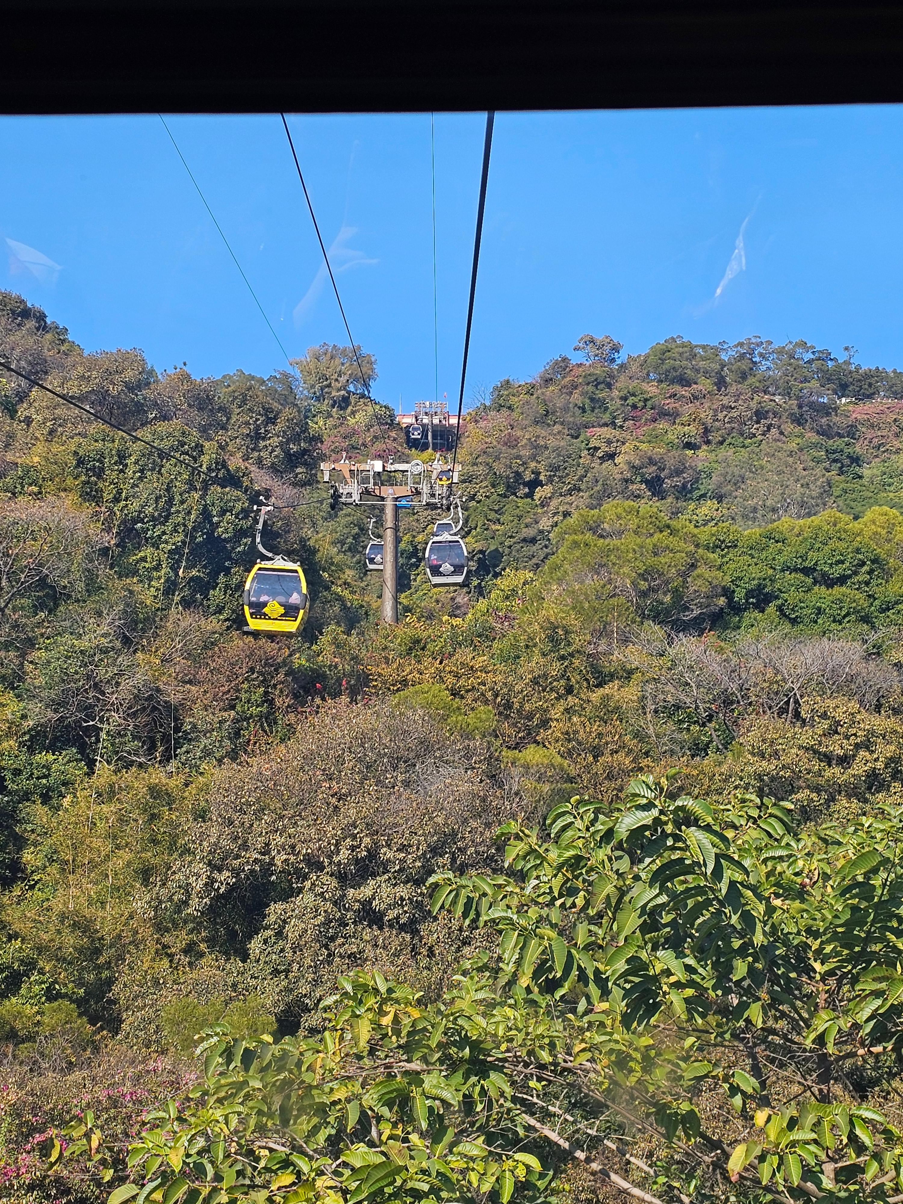 바이윈산 케이블카 타고 후기
