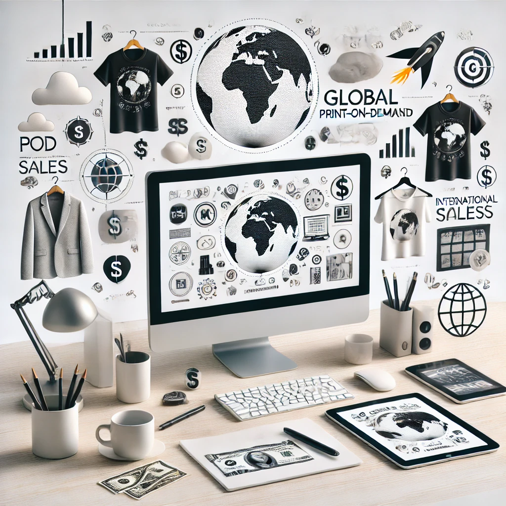 POD(인쇄 주문형)으로 무자본 자동화 수익 만들기: 글로벌 부업 가이드