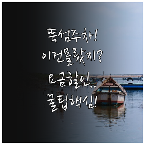 뚝섬유원지 나들이 주차 정보 위치별 ..