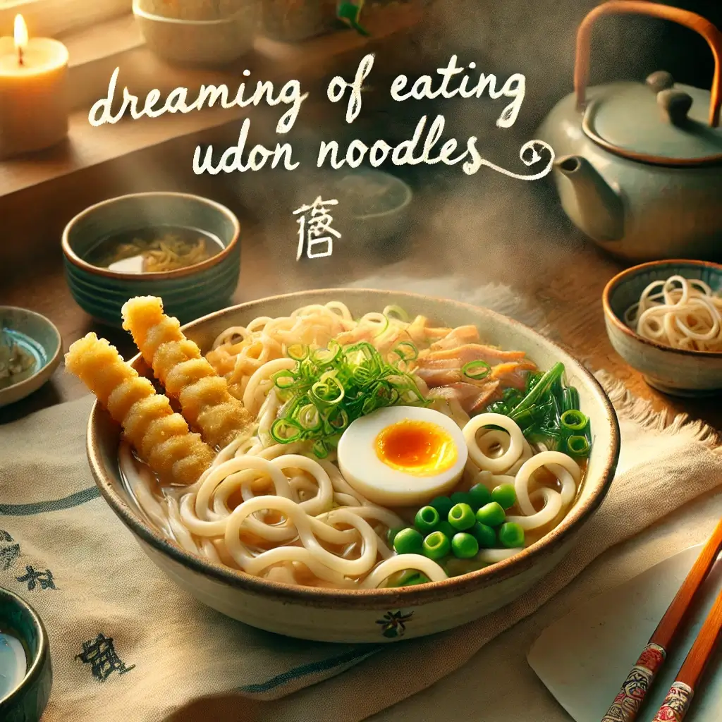 우동 먹는 꿈 해몽