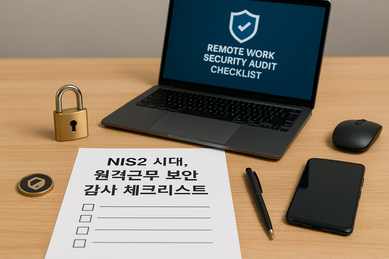 NIS2 시대, 원격근무 보안 감사 체크리스트 관련 이미지