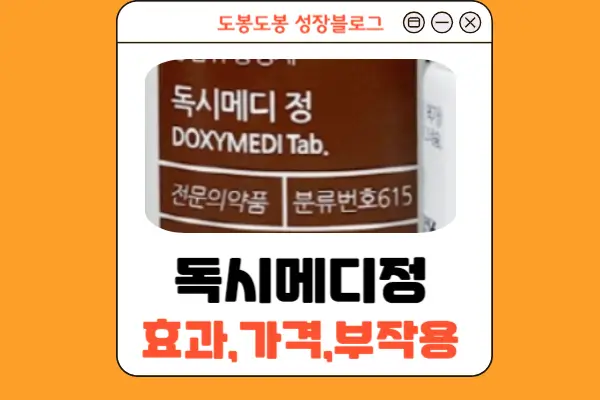 독시메디정 안내 이미지