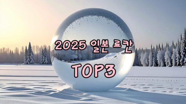 2025년 일본 료칸 순위 top3 썸네일
