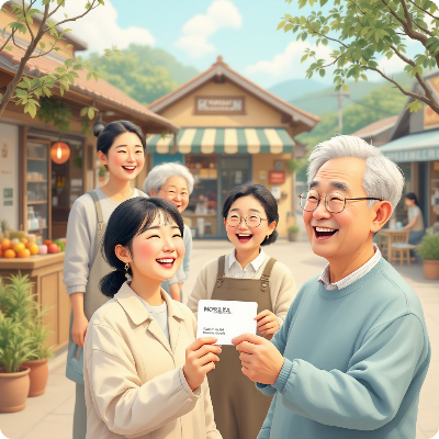 신안군 농어촌 기본소득 이미지