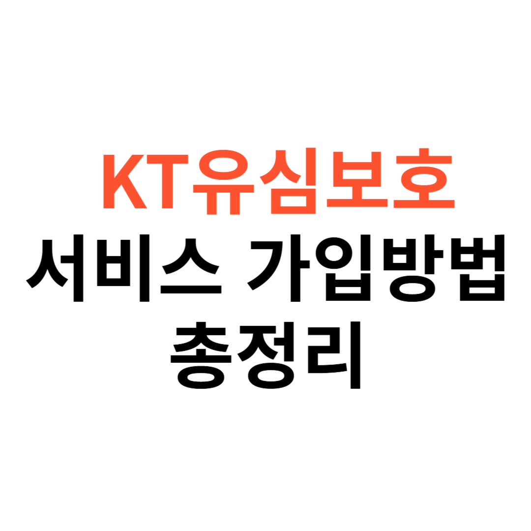 kt유심보호서비스