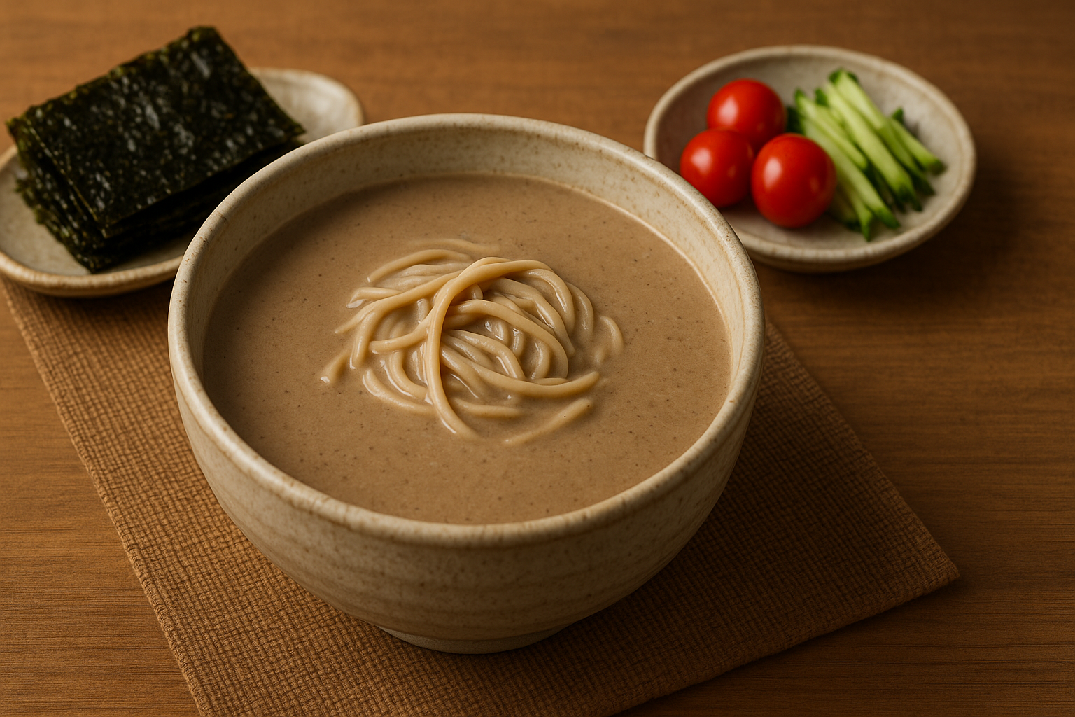 "남도식 콩국수 - 깊고 진한 고소함의 진수"에 대한 이미지입니다.