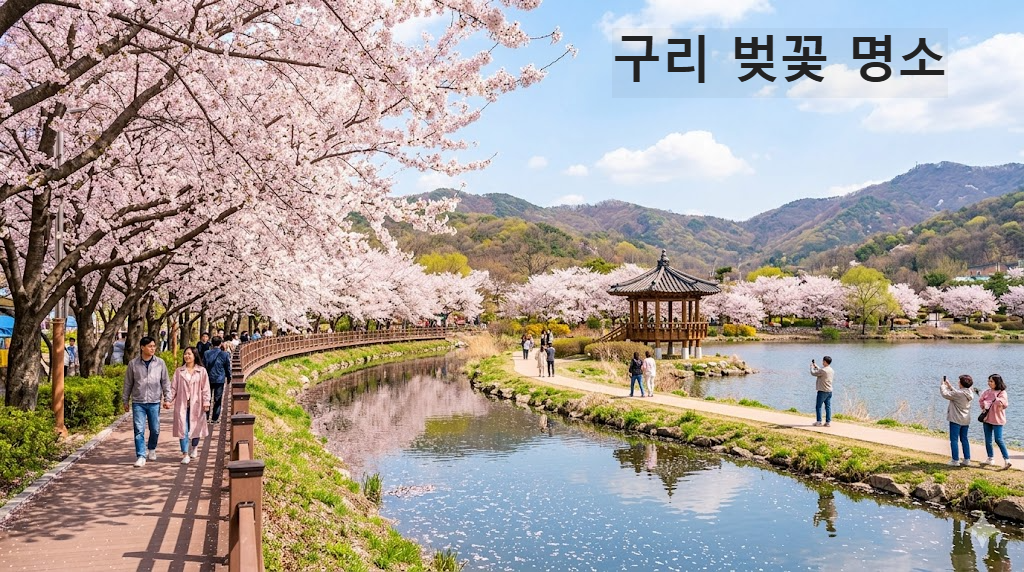 구리 벚꽃 명소