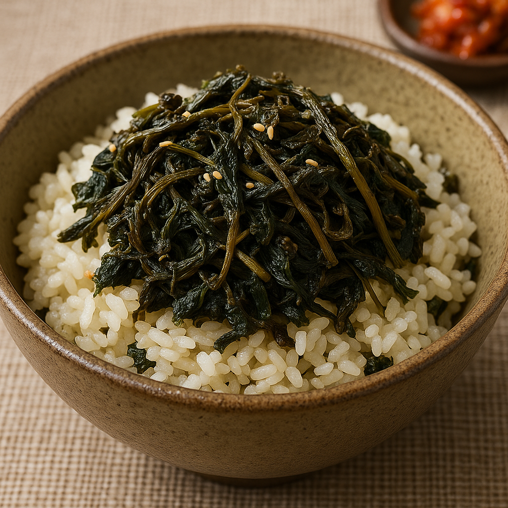 곤드레밥 참고 이미지