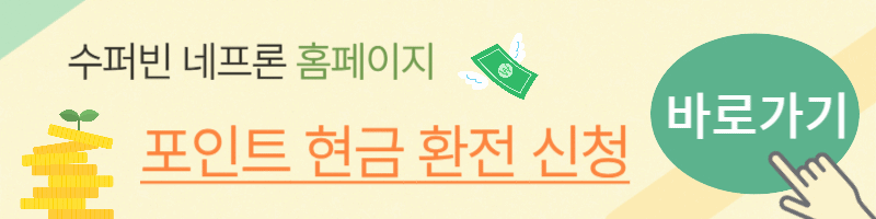 수퍼빈 네프론 홈페이지 환전