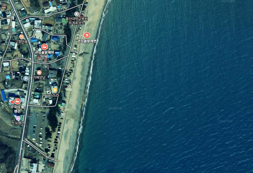 경주 관성솔밭해변