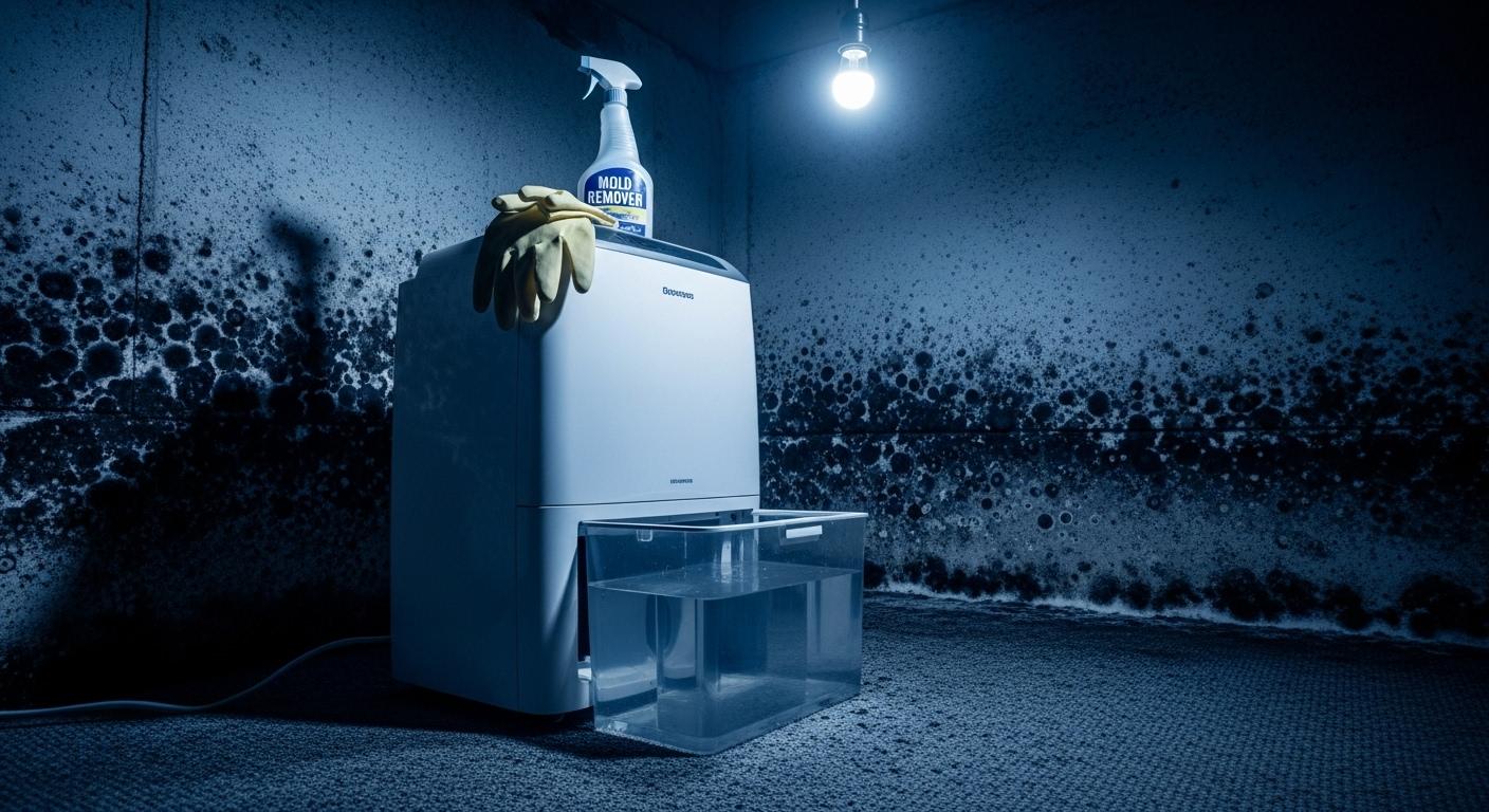 제습기 곰팡이 제거제