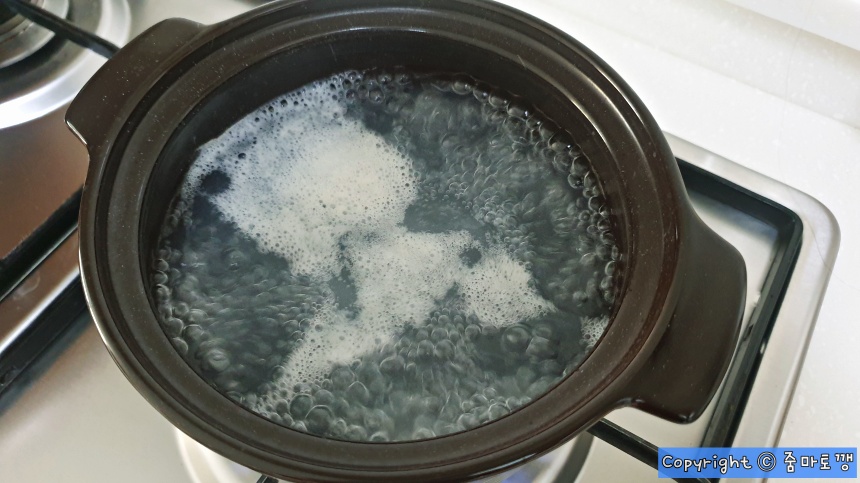 쌀뜨물-끓여주기