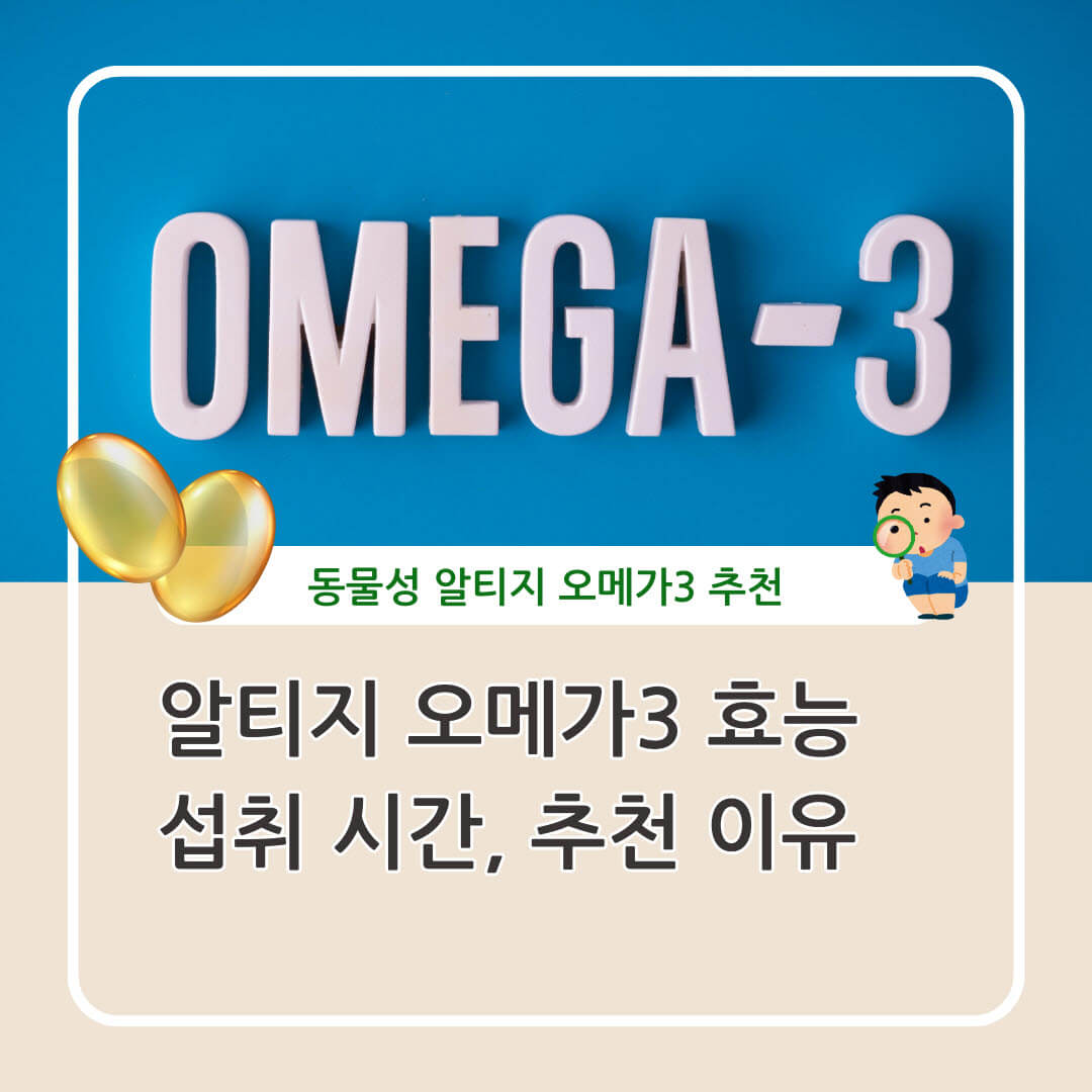 알티지 오메가3 효능