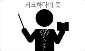 시크하다의 뜻