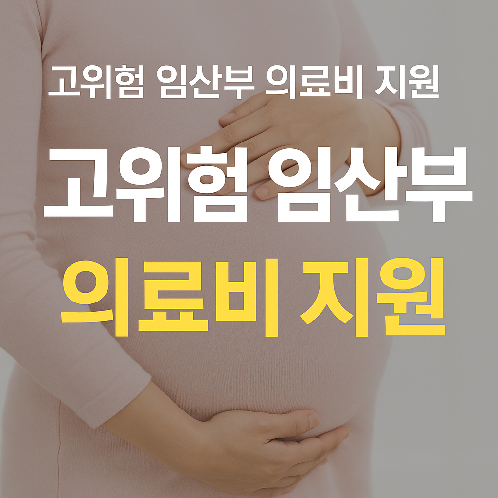 고위험 임산부 의료비 지원