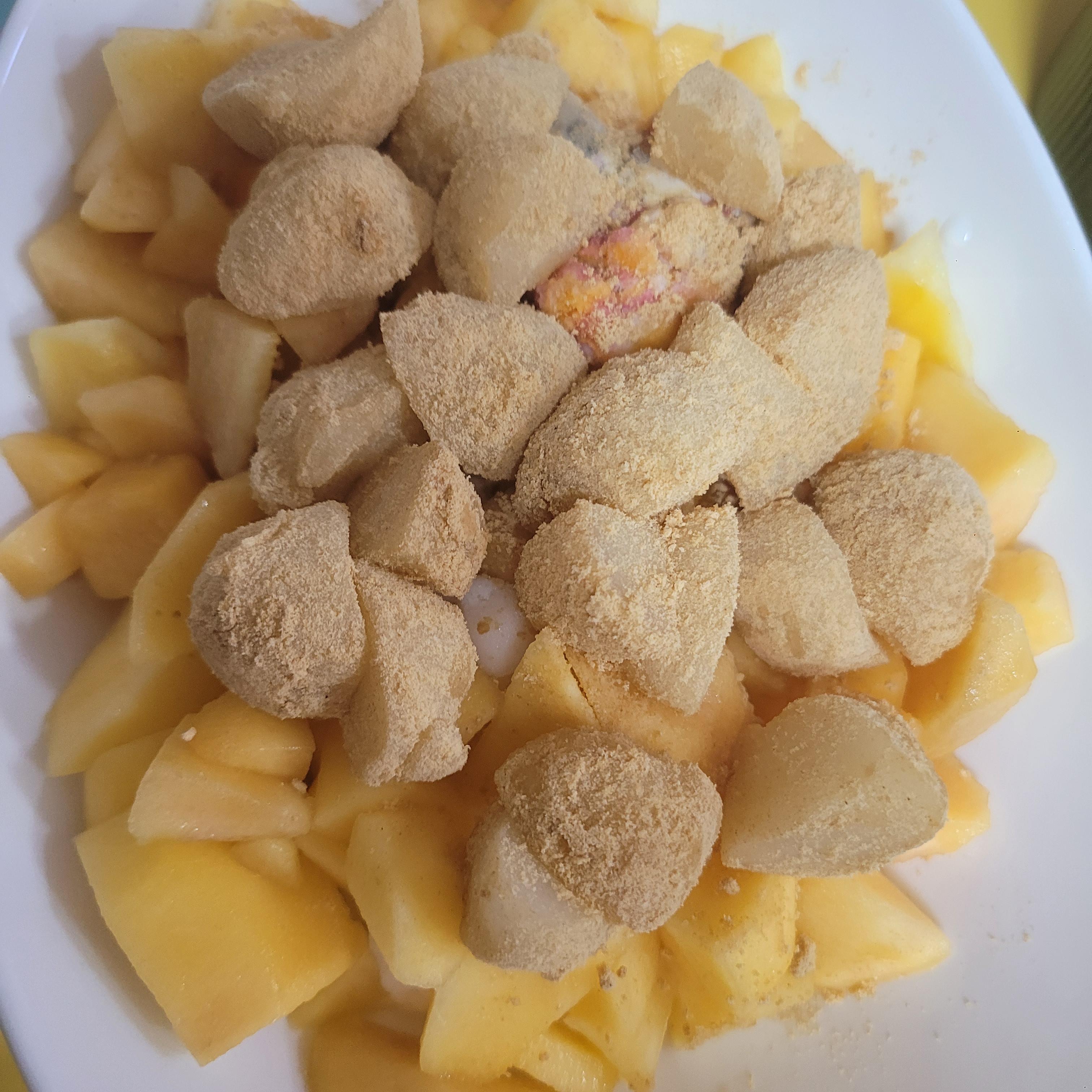 우유빙수만들기