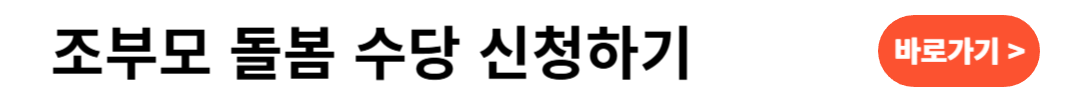 광주 조부모 돌봄수당 지원 대상 신청 방법 소득기준 손주