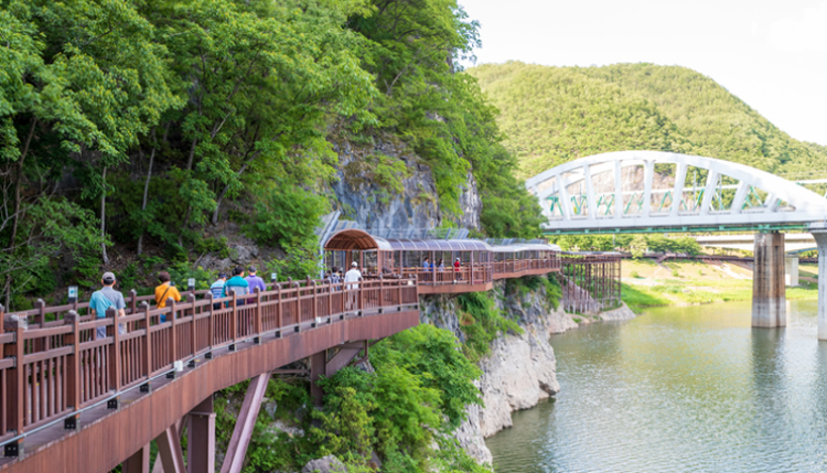 단양강 잔도길