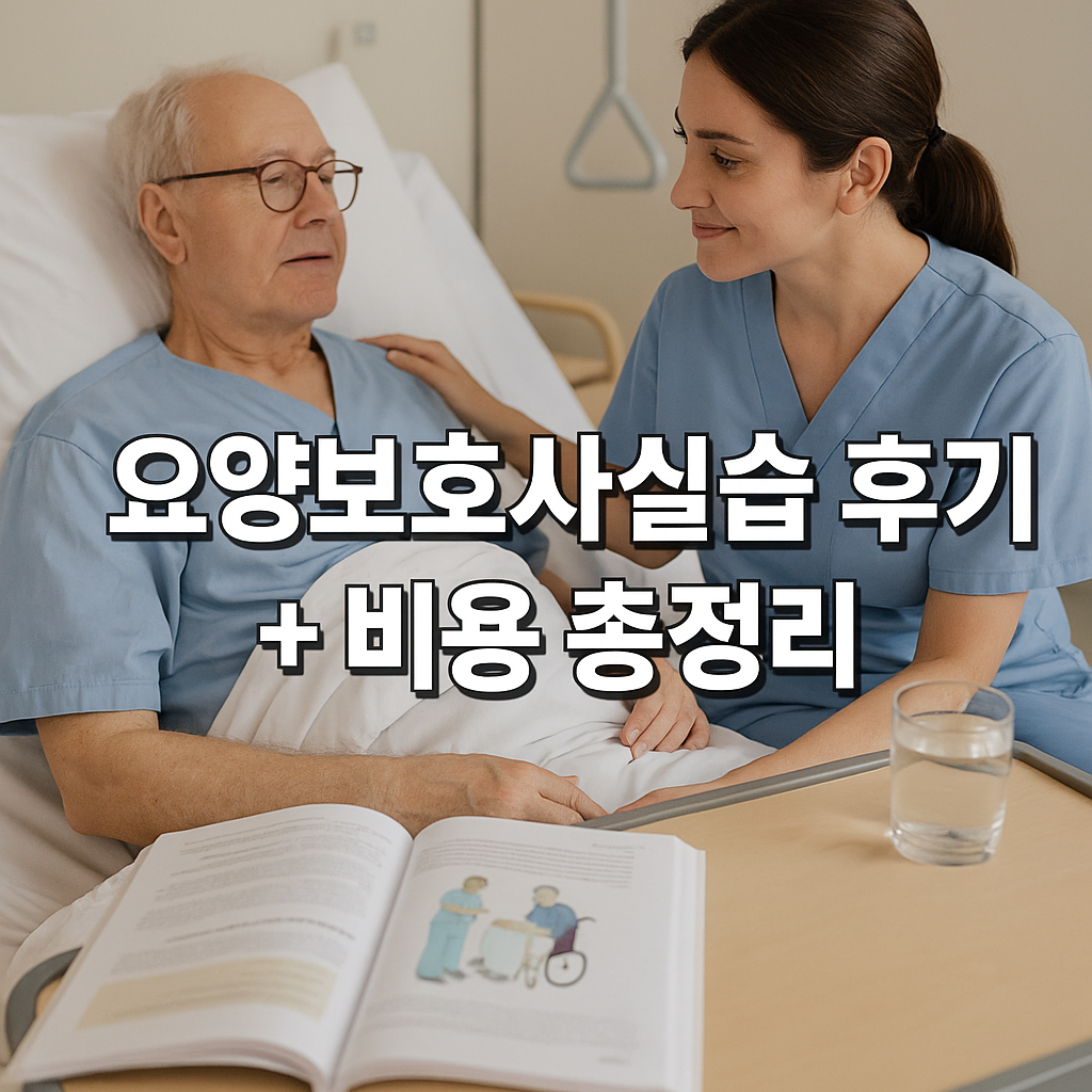 요양보호사 실습 후기