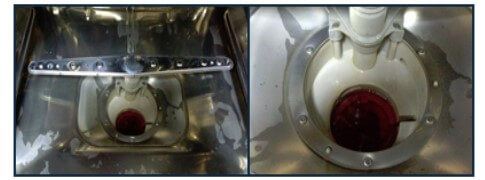 삼성 식기세척기 정상적인 잔수