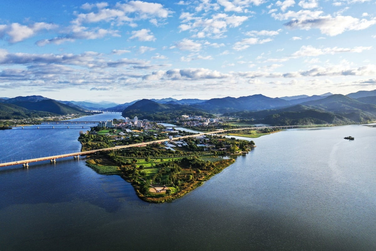 경기도 양평 두물머리 — 새벽 물안개와 커피 한 잔