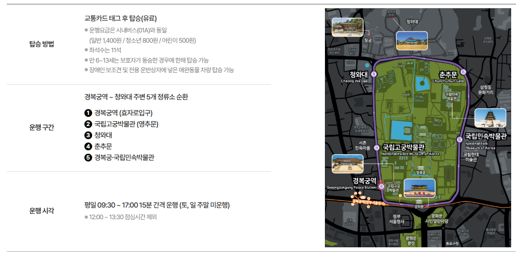 청와대-주차장-가는길