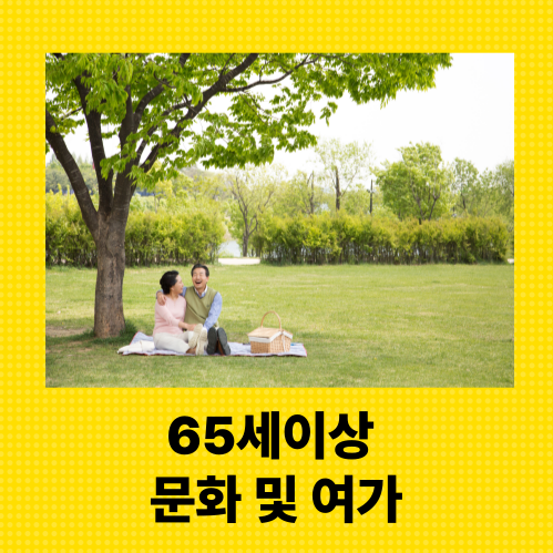 65세이상 문화누리카드
