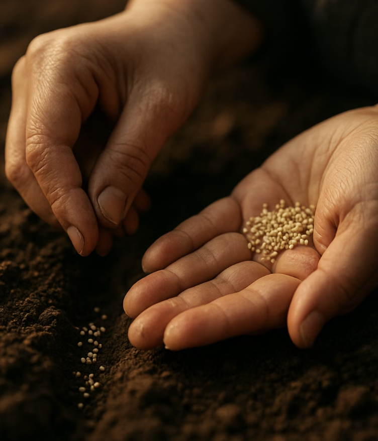 먼지 같은 씨앗&amp;#44; 첫 숨을 위한 배려